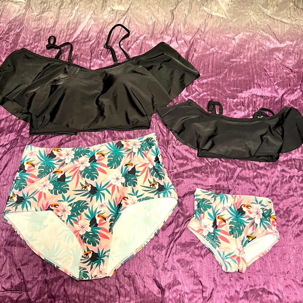 Mommy & Me swim set .